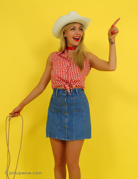 Hayley-Marie in Yippee Ki-Yay!  (photoset)