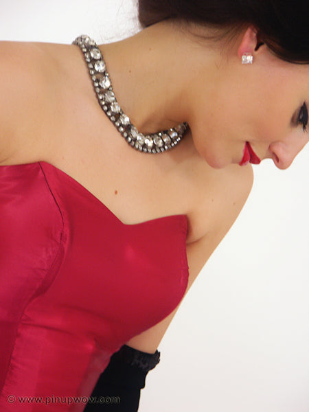 Carla in Lady in Red  (photoset)