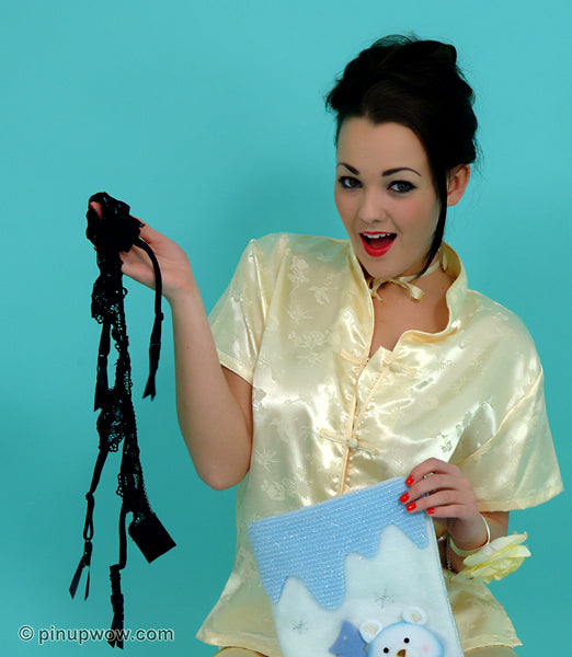 jodie-in-christmas-stockings-photoset pin-up glamour photo 11 of 127